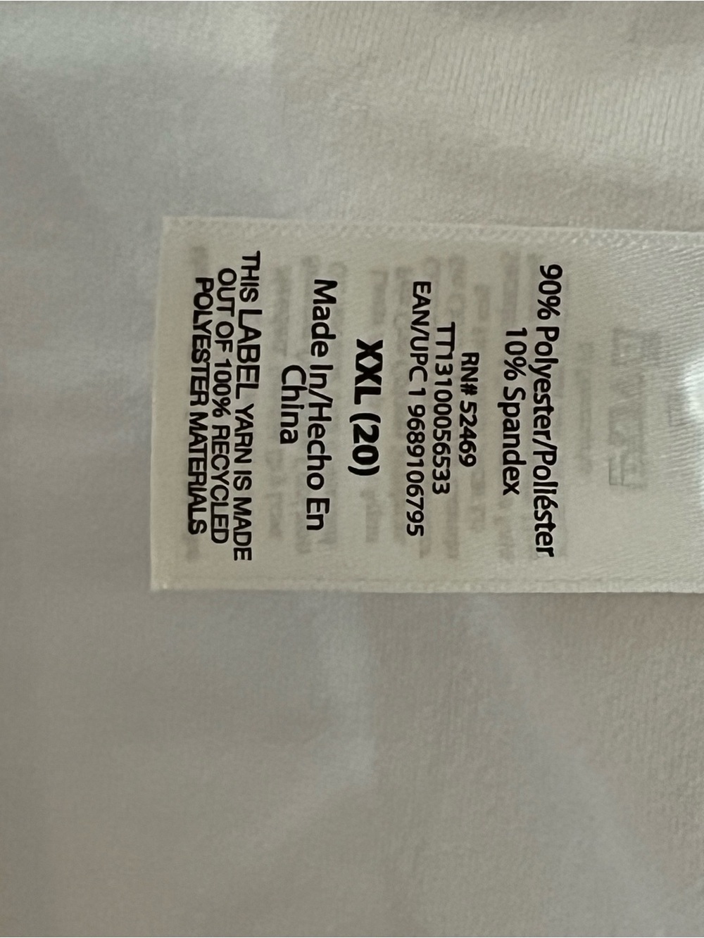 Time and Tru White High-Rise Leggings - Picture 5 of 6